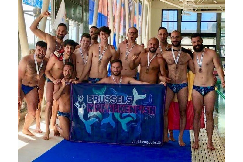 Sports LGBTQ : Mannekenfish - l'équipe de water-polo queer de Bruxelles