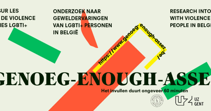 Genoeg Assez Assez ! Une recherche sur la violence contre les personnes homosexuelles en Belgique