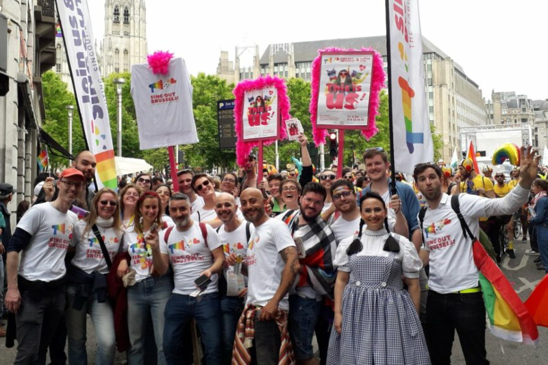 Dance with Pride: een muzikale show over de weg naar de vrijheid van de LGBTQ-gemeenschap in Brussel