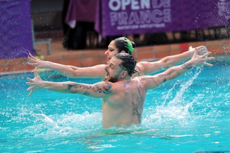 Une première pour le duo belge de nage synchronisée aux Championnats d'Europe à Rome