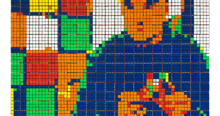 Een viering van de kubus van Rubik in het MIMA