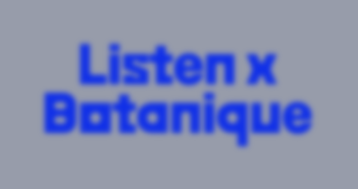 Compte à rebours jusqu'au festival Listen : aujourd'hui en point de mire Listen x Botanique