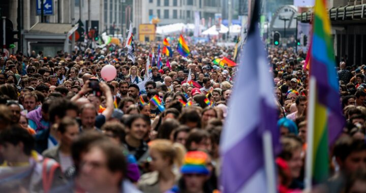 Meer dan 200.000 mensen komen naar Brussels Pride 2024