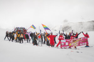 Glitter at 1,750 Metres: When Pride Takes to the Peaks