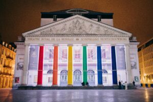 Brussels Glows in Pride: A Rainbow City of Light