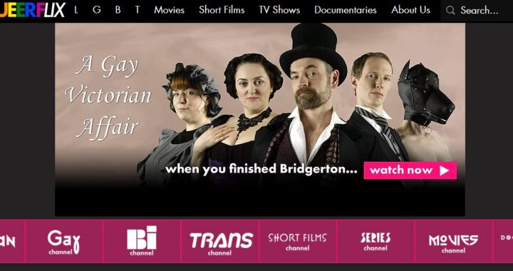 QueerFlix is a free streaming shortcut for LGBTQI+ films and series
