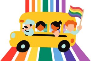 Riding to Brussels Pride with the Maison Arc-en-Ciel of Luxembourg