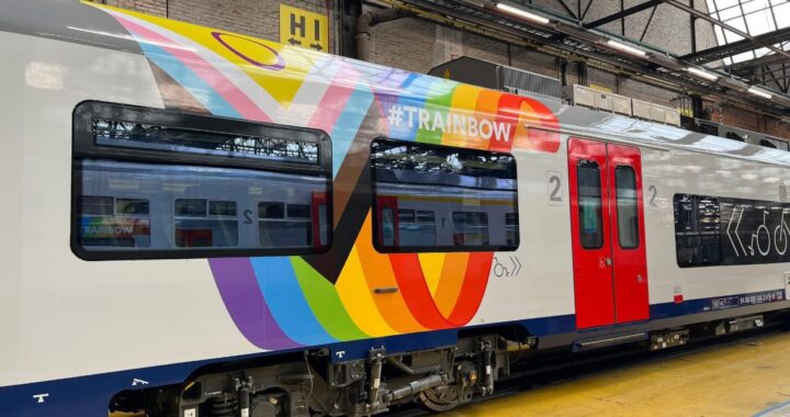 Pride rides: SNCB rolls out its Trainbow for Brussels Pride and IDAHOBIT