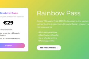 Volume Rainbow Pass: your Pride weekend in one ticket