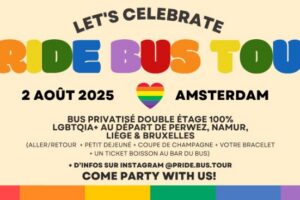 Pride Bus Tour: From Wallonia and Brussels to Amsterdam Pride, With the Party Already on Board